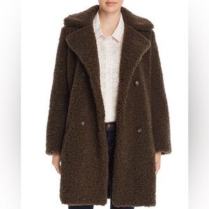MKT Studio Teddy Long Coat Lined Super Warm Worn Twice